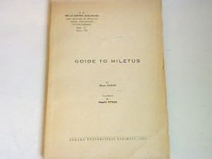 Seller image for Goide to Miletus for sale by books4less (Versandantiquariat Petra Gros GmbH & Co. KG)