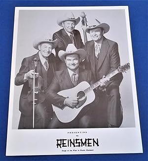 The Reinsmen (Circa 1970s) Original Black & White Glossy Publicity Photo Photograph Print (Dick G...