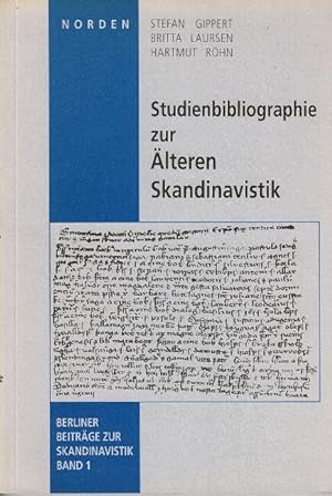 Immagine del venditore per Studienbibliographie zur lteren Skandinavistik venduto da Rulon-Miller Books (ABAA / ILAB)