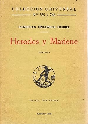 Imagen del vendedor de HERODES Y MARIENE. a la venta por Librera Torren de Rueda
