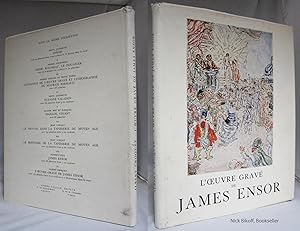 Seller image for L'OEUVRE GRAVE DE JAMES ENSOR 129 Reproductions Et 8 En Couleurs for sale by Nick Bikoff, IOBA