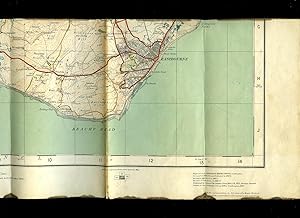 Bild des Verkufers fr Ordnance Survey Contoured Road Map of Brighton and Eastbourne: Sheet 134 zum Verkauf von Little Stour Books PBFA Member