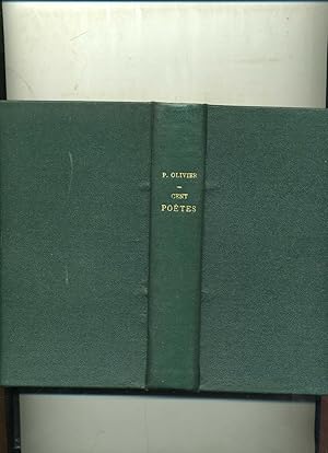 CENT POÈTES LYRIQUES,PRÉCIEUX OU BURLESQUES DU XVII°SIECLE,avec en guise de préface,un Poème de J...