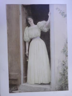 Bild des Verk�ufers f�r L'Estampe Moderne. Le D�part. Lithographie Originale zum Verkauf von Librairie Le Feu Follet