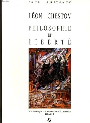 Bild des Verkufers fr LEON CHESTOV PHILOSOPHIE ET LIBERTE zum Verkauf von Le-Livre