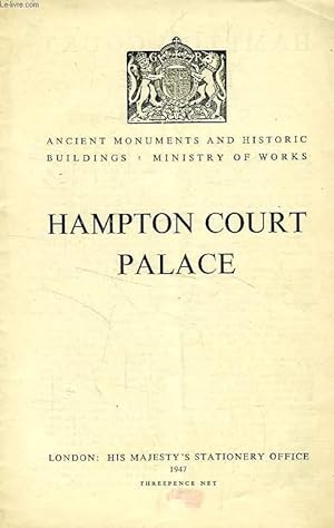 Bild des Verk�ufers f�r HAMPTON COURT PALACE zum Verkauf von Le-Livre