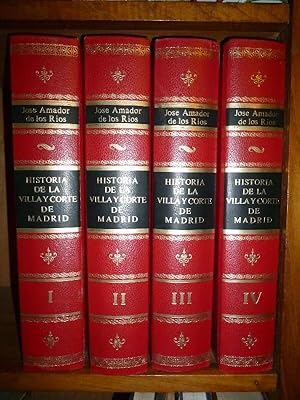 Imagen del vendedor de Historia de la Villa y Corte de Madrid. (Edicin facsmil. 4 vols.) a la venta por Carmichael Alonso Libros