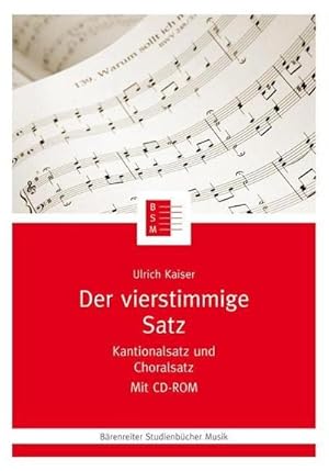 Bild des Verkufers fr Der vierstimmige Satz, m. 1 CD-ROM : Kantionalsatz und Choralsatz zum Verkauf von AHA-BUCH GmbH