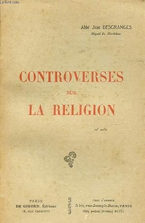 Seller image for CONTROVERSES SUR LA RELIGION for sale by Le-Livre