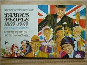 FAMOUS PEOPLE 1869-1969 Cigarette Cards