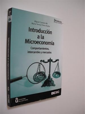 Seller image for INTRODUCCIN A LA MICROECONOMA. COMPORTAMIENTOS, INTERCAMBIO Y MERCADOS for sale by LIBRERIA TORMOS