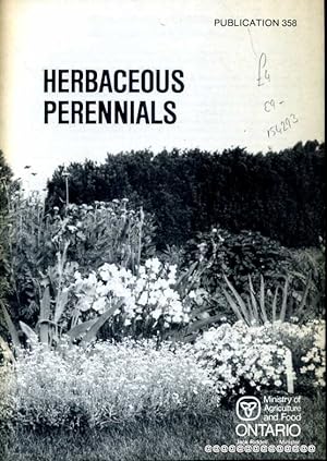 Bild des Verkufers fr HERBACEOUS PERENNIALS zum Verkauf von Pendleburys - the bookshop in the hills