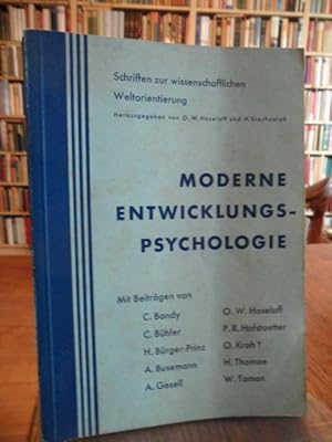 Moderne Entwicklungspsychologie.