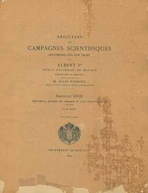 Syphonophores provenant des CCampagnes des yachts Princesse-Alice (1892-1902). Fasc. XXVII.
