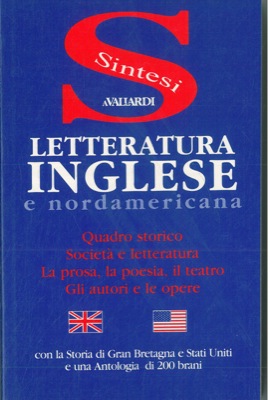 Image du vendeur pour Letteratura inglese e nordamericana. mis en vente par Libreria Piani