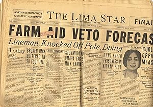 THE LIMA Star and Republican-Gazette: Lima, Ohio, Saturday, April 7, 1928 (FARM AID VETO FORECAST...