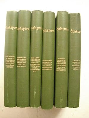 The Works of Shakspere (Shakespeare): The Mignon Edition: 6 Volume Set (LIMITED EDITION)