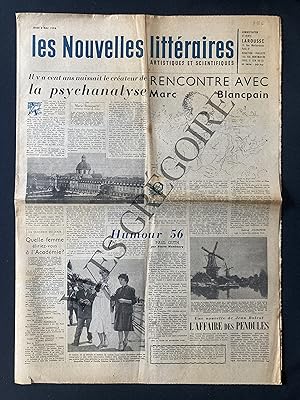LES NOUVELLES LITTERAIRES-N°1496-3 MAI 1956