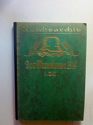 Seller image for Schlachten des Weltkrieges Das Marnedrama 1914. 1. Teil. , for sale by ANTIQUARIAT Franke BRUDDENBOOKS