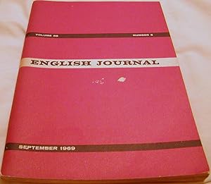 Imagen del vendedor de English Journal September 1969 a la venta por Hastings of Coral Springs