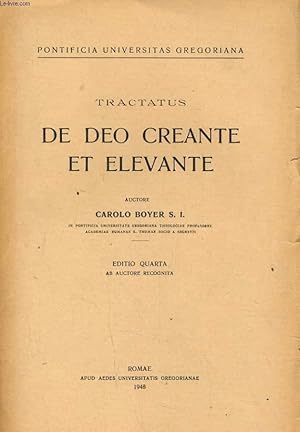 Seller image for TRACTACUS - DE DEO CREANTE ET ELEVANTE for sale by Le-Livre