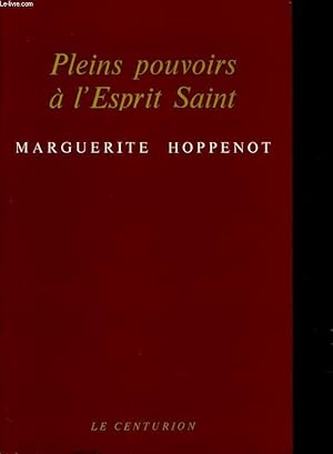 Seller image for PELINS POUVOIRS A L'ESPRIT SAINT for sale by Le-Livre