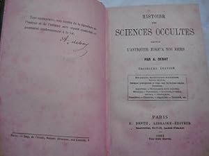 Histoire des Sciences Occultes