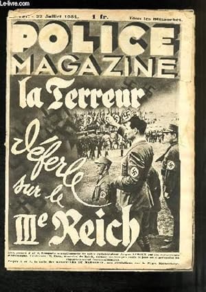 Bild des Verkufers fr Police Magazine N191 : La Terreur dferle sur le IIIe Reich - La Zone Secrte - Espions en France - Les Martyrs de l'Amour - zum Verkauf von Le-Livre
