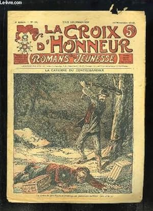 Seller image for La Croix d'Honneur (Romans de la Jeunesse) N98 - 3e anne : La Caverne du Contrebandier. for sale by Le-Livre
