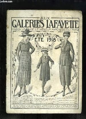 Seller image for Catalogue de Vtements et Accessoires de l'Et 1918, des Galeries Lafayette for sale by Le-Livre