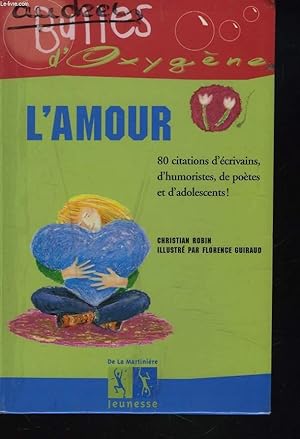 Bild des Verkufers fr L'AMOUR zum Verkauf von Le-Livre