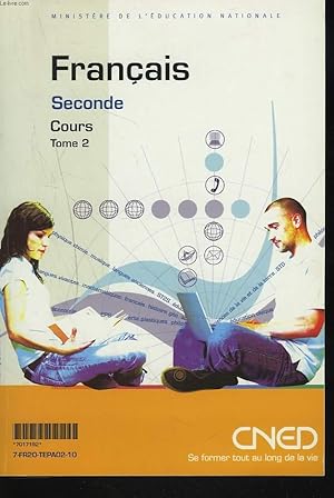 Seller image for FRANCAIS. SECONDE. COURS. TOME 2. for sale by Le-Livre