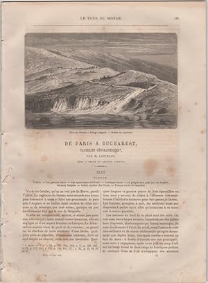 Imagen del vendedor de De Paris a Bucharest, XLIII-XVI" from Le Tour du Monde. Nouveau Journal des Voyages. 1866. XIII a la venta por Kaaterskill Books, ABAA/ILAB