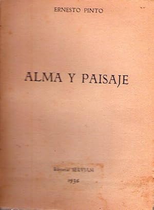 Imagen del vendedor de ALMA Y PAISAJE a la venta por Buenos Aires Libros