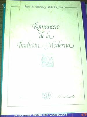 Imagen del vendedor de ROMANCERO DE LA TRADICIN MODERNA a la venta por Librera Virtual DPL