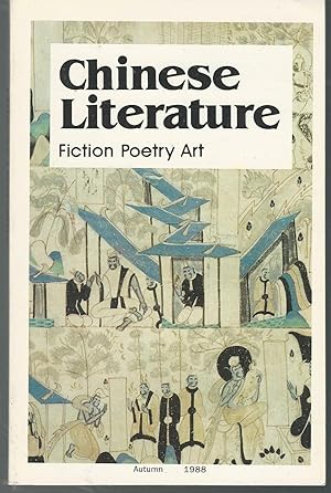 Seller image for Chinese Literature: Fiction, Poetry, Art: Autumn, 1988 for sale by Dorley House Books, Inc.