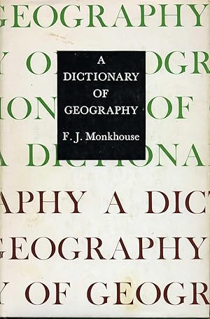 Image du vendeur pour A Dictionary of Geography mis en vente par Godley Books