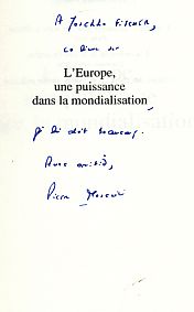 Bild des Verkufers fr L' Europe, une puissance dans la mondialisation. zum Verkauf von Fundus-Online GbR Borkert Schwarz Zerfa