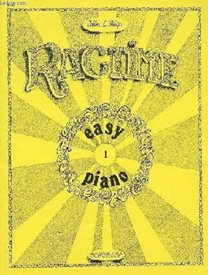 Image du vendeur pour RAGTIME. EASY PIANO 1 mis en vente par Le-Livre