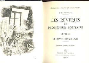 Image du vendeur pour LES REVERIES DU PROMENEUR SOLITAIRE. LETTRES. LE DEVIN DU VILLAGE. mis en vente par Le-Livre