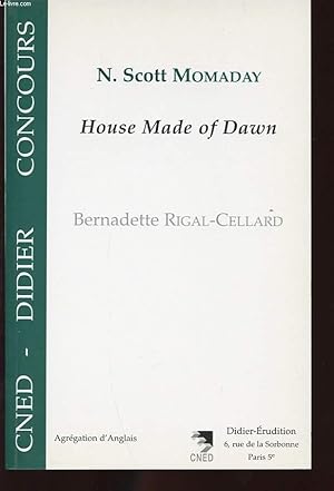 Seller image for N. SCOTT MOMADAY: HOUSE MADE OF DAWN for sale by Le-Livre