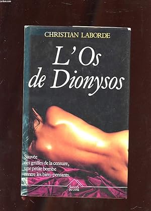 Image du vendeur pour L'OS DE DIONYSOS mis en vente par Le-Livre