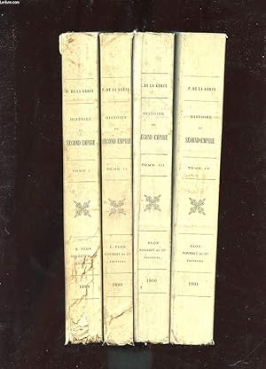 Bild des Verkufers fr HISTOIRE DU SECOND EMPIRE. 4 TOMES (1 A 4) zum Verkauf von Le-Livre