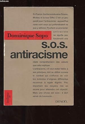 Image du vendeur pour SOS ANTIRACISME mis en vente par Le-Livre