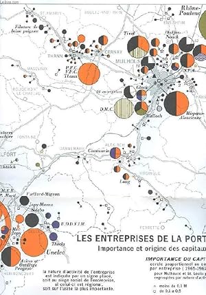 Image du vendeur pour LA CROISSANCE INDUSTRIELLE ET URBAINE DE LA PORTE D'ALSACE. ESSAI GEOGRAPHIQUE SUR LA FORMATION D'UN ESPACE REGIONAL EN FONCTION DE L'ATTRACTION INDUSTRIELLE mis en vente par Le-Livre