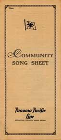 Imagen del vendedor de A Community Song Sheet. a la venta por Wittenborn Art Books