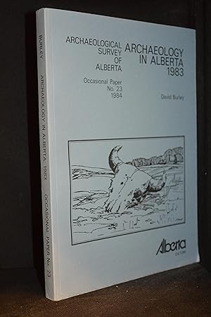 Image du vendeur pour Archaeology in Alberta 1983 (Contributor Jack Brink, Milt Wright, Bob Dawe, Guy Trott--Preliminary Report on the 1983 Field Season at Head-Smashed-In Buffalo Jump, Alberta; John H. Brumley--Laidlaw Site: An Aboriginal Antelope Trap from Southeastern Alberta; Robert J. Dawe--Experiment in the Thermal Pretreatment of Quartzite; Paul F. Donahue--Introduction to Archaeology in Alberta in 1983; Daryl Fedje--Archaeological Investigations in Banff National Park-1983; Mark and John W. Ives Fenton--Stratigraphic Position of Beaver River Sandstone; Margaret Kennedy--Conservation Studies, Highway 3 Realignment Blairmore to Frank, Summary of 1982-83 Work; R.J. Pickard--Interim Report of the 1983 Heritage Resource Inventory and Assessment Project in Jas mis en vente par Burton Lysecki Books, ABAC/ILAB