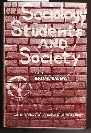 Seller image for Sociology, Students and Society for sale by Laura Books