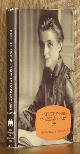 Seller image for BEATRICE WEBB'S AMERICAN DIARY 1898 for sale by Andre Strong Bookseller