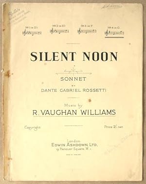 Immagine del venditore per Silent Noon. venduto da Lost and Found Books